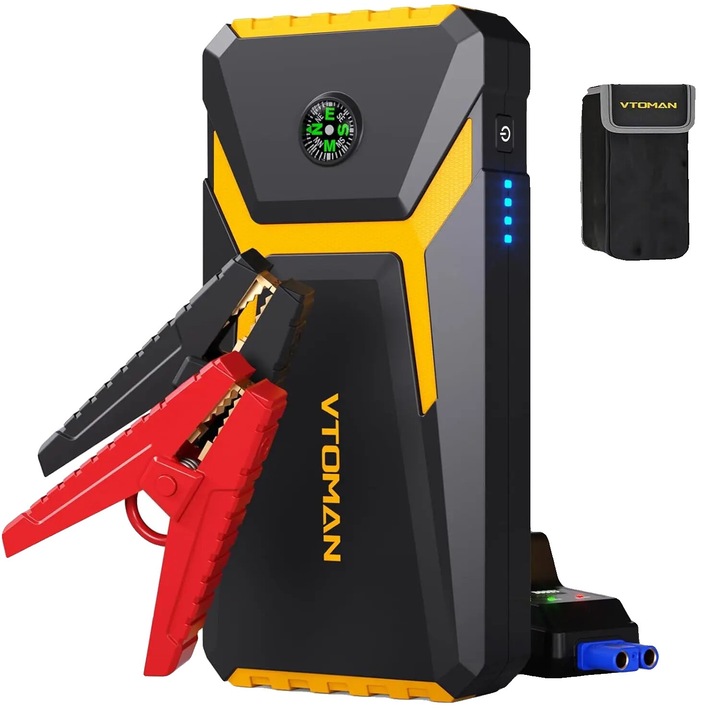 Redresor auto, 2000A curent de varf, impermeabil