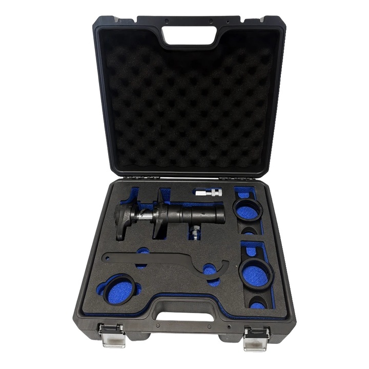 Instrument hidraulic pentru indepartarea capului sferic, inaltime reglabila 60 mm si 72 mm, curea de siguranta inclusa, putere de presare de 4,5 tone metrice