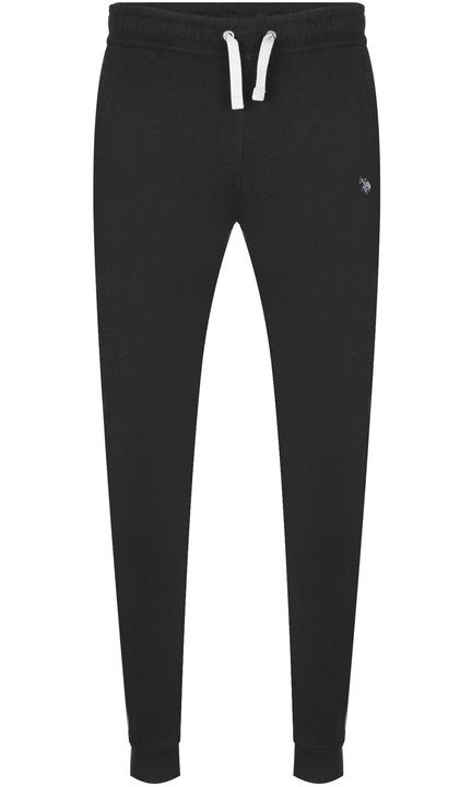 Pantaloni barbati 199, U.S Polo Assn, Bumbac, Negru