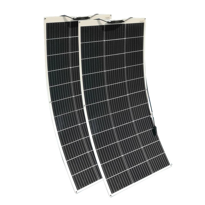 Kit panou solar flexibil, putere 300 W, 2 buc monocristalin, optiune 150 W, 300 W 2 buc 150 W