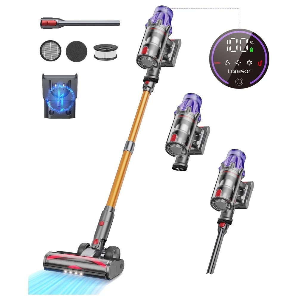 Aspirator fara fir, putere de aspirare 50000PA, filtrare HEPA, PRIMER UE