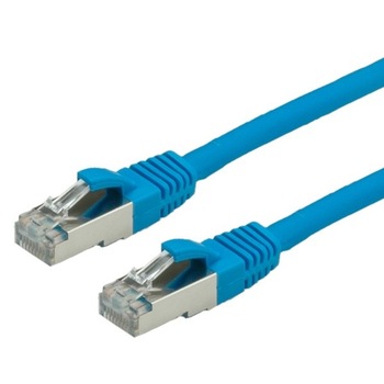 Cablu retea SFTP Cat.6 albastru, LSOH, 7m, Value 21.99.1274 Cablu retea SFTP Cat.6 albastru, LSOH, 7m, Value 21.99.1274