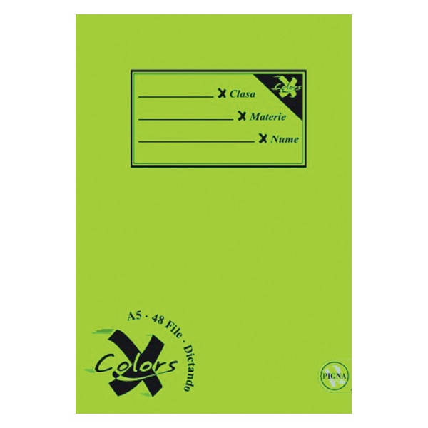 Caiet Pigna Basic A5, 48 file dictando