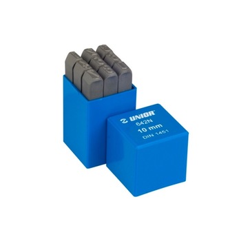 Set poansoane cifre Unior, 6 mm Set poansoane cifre Unior, 6 mm
