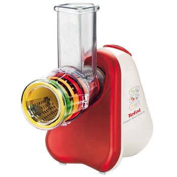 Mini tocator Tefal Fresh Express MB756, 200W, Rosu/Alb Mini tocator Tefal Fresh Express MB756, 200W, Rosu/Alb