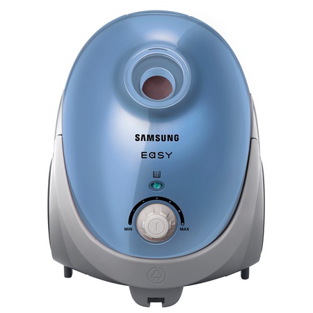 Aspirator cu sac Samsung VCC52E5V36, 1500 W, 2.5 l, Tub telescopic din metal, Filtru Micro Cyclone, Albastru