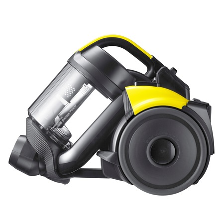 Aspirator fara sac Samsung VC15F50VN3Y, 2 l, Tub telescopic metalic, 1500 W, Filtru HEPA, Galben/Negru
