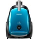 Прахосмукачка без торба Samsung VC15RHNDCNC, 2 л, Телескопична метална тръба, Филтър HEPA, Синя