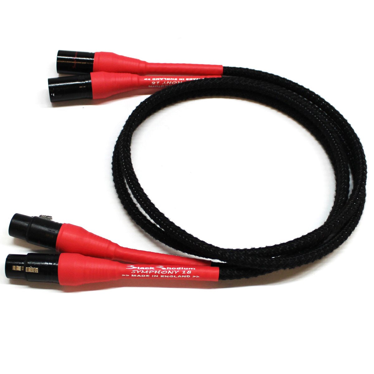 Cablu audio XLR 1m Black Rhodium Symphony 18