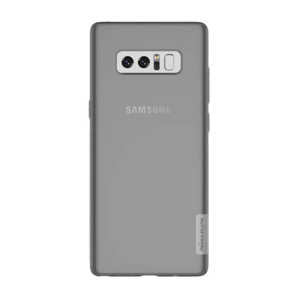 Husa din silicon Nillkin pentru Samsung Galaxy Note 8, negru transparent