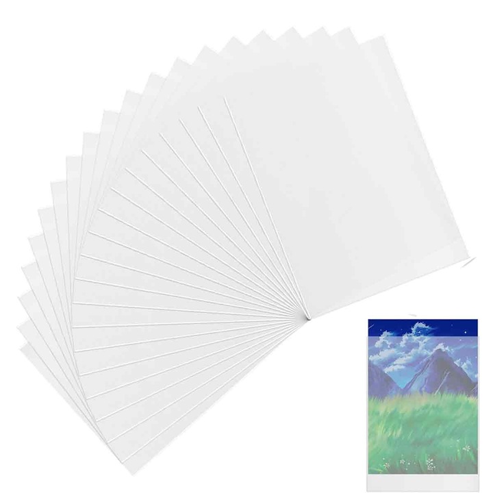 100 db fotókártya védőtok készlet 59x90mm átlátszó 200 mikron