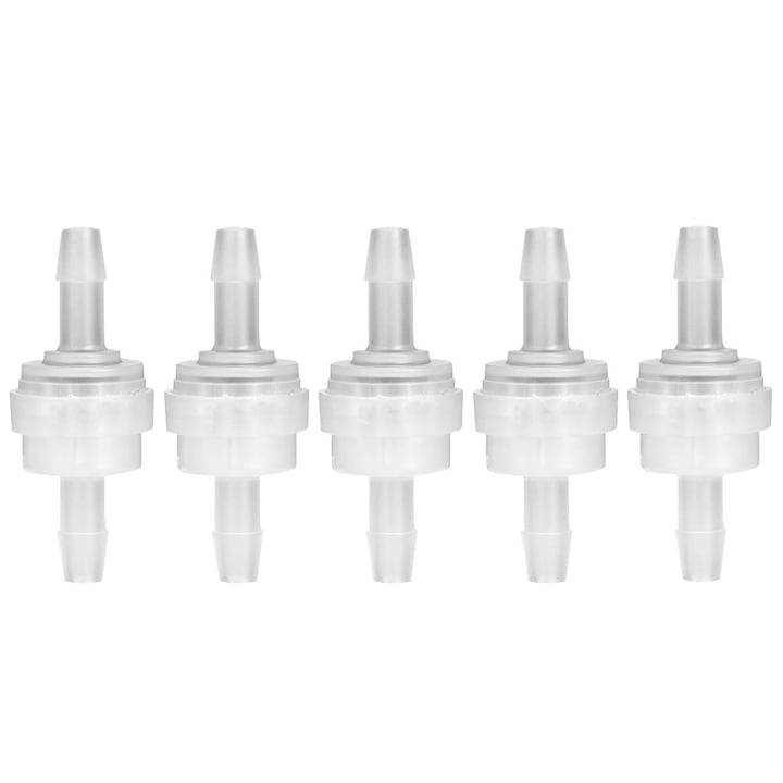 5 buc. supapa de retinere din plastic, supapa unidirectionala antiretur pentru tratarea apei (5 mm)