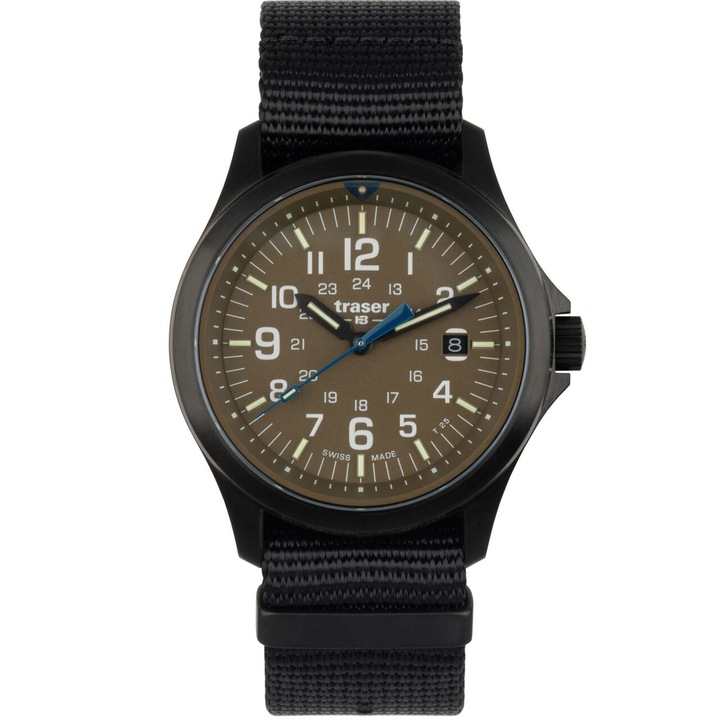 Férfi karóra Traser 111075, Quartz, 42mm, 10ATM