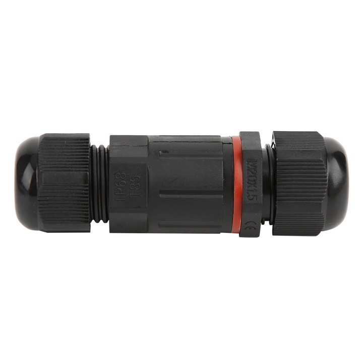 IP68 Водоустойчив кабелен съединител, Enforose, директно през външна, 3-жична разклонителна кутия