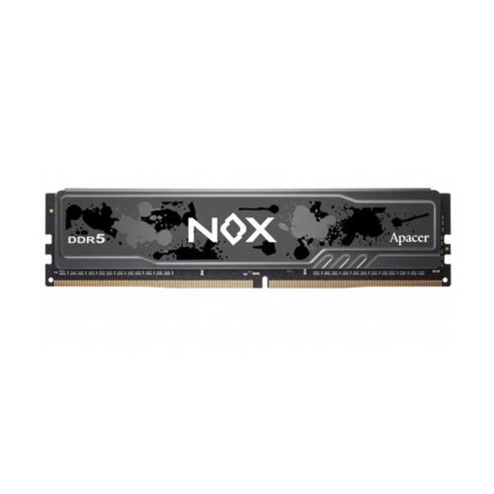 Гейминг RAM памет, Apacer NOX AH5U08G56C52RMBAA-1, 8GB, DDR5, DIMM, 5600MHz, 1024x16