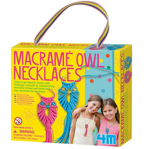 Set creatie 4M, Colier bufnita