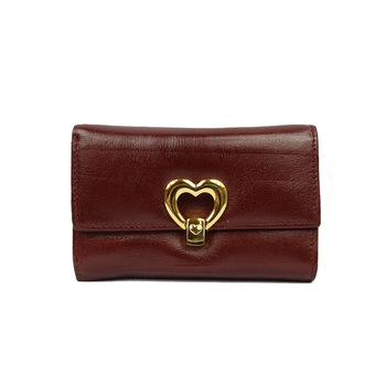 Portofel dama din piele naturala H031 Visiniu Portofel dama din piele naturala H031 Visiniu