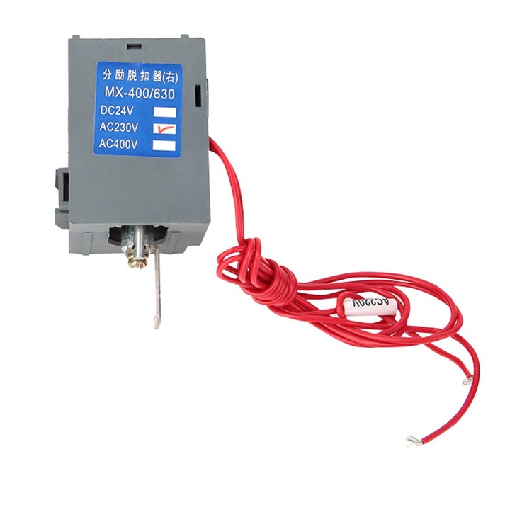 NXM MX-400/630 Спомагателен аксесоар за освобождаване, за прекъсвач AC230V Enforose