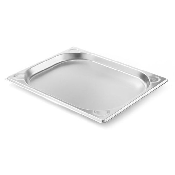 Gastronorm tálca GN 1/2, acél, Hendi, 40x325mm, 2,2L