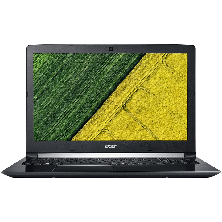 Laptop Acer Aspire 5 A515-41G-13NV cu procesor AMD Quad-Core A12-9720P 2.70 GHz, 15.6", Full HD, 4GB, 256GB SSD, AMD Radeon™ RX 540 2GB, Linux, Black