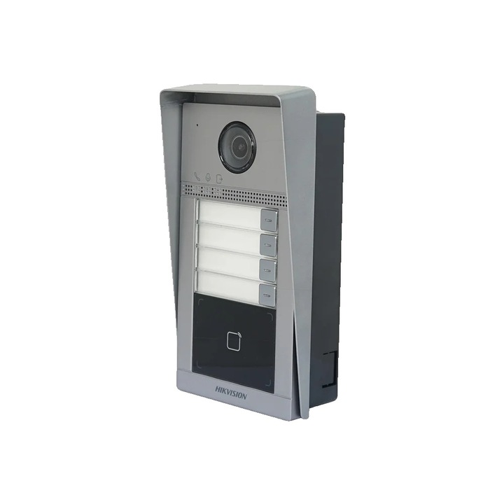 Interfon video avansat, 1920x1080, unghi de vizualizare 124, design rezistent la intemperii, 174x91x29mm