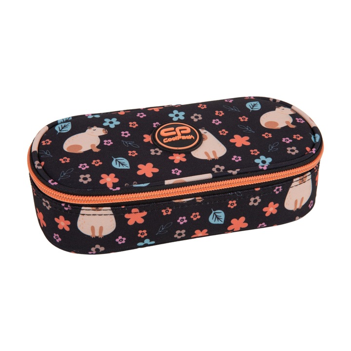 Ученически несесер CoolPack, Campus, Capybara, Без съдържание, 23 х 9 х 5, Многоцветен