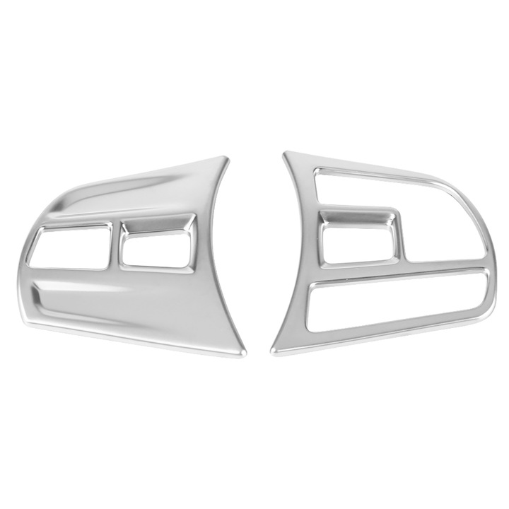 Belső kormánygomb fedél, matt króm, 3-as sorozat / GT F30 F34, 2013-2018