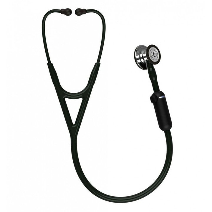 Stetoscop 3M Littmann Electronic CORE DIGITAL 8869 Negru, capsula oglinda