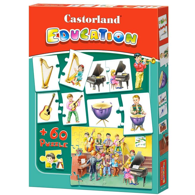 Puzzle Castorland Educativ - Instruments