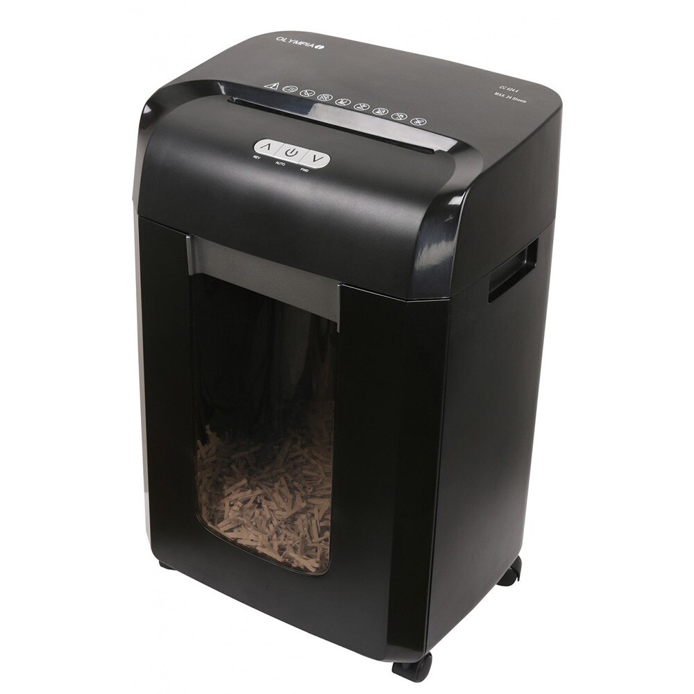 Distrugator documente, OLYMPIA, CC 624.4, cross-cut, 4x35 mm, 24 coli, 30 l