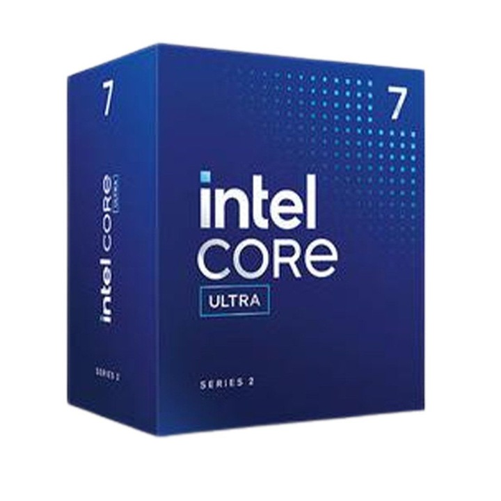 Процесор Intel Core Ultra 7 265, 20C 8P 12E, 2.40 - 5.30 GHz, 30 MB кеш, 65 W, 13 TOPS, Кутия