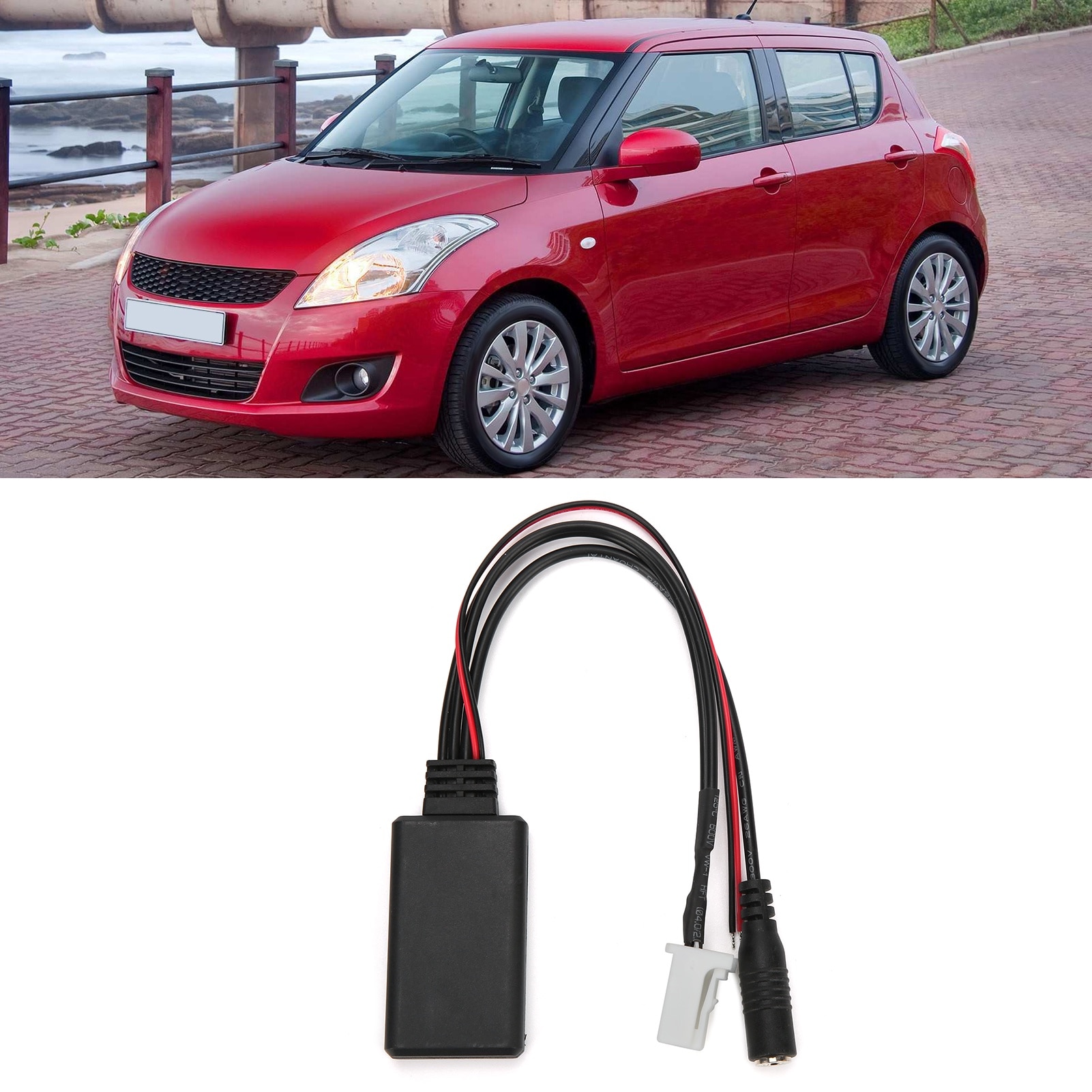 Bluetooth streaming hands-free car kit interface / audio adapter for Suzuki 14-pin car radios