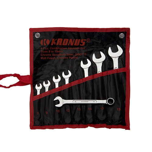Set chei combinate 8-19 mm/ 8 piese marca KRONUS