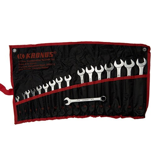 Set chei combinate 6-22 mm / 17 piese marca KRONUS