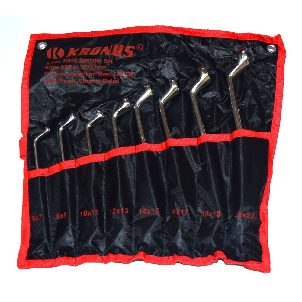 Set chei inelare 6-22 mm / 8 piese marca KRONUS