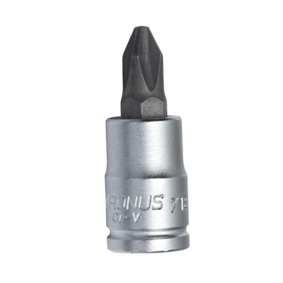 Cap cheie tubulara PH 2 cu profil Phillips de 1/4