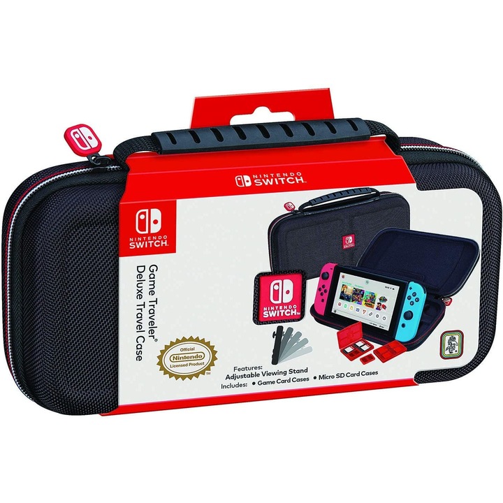 Husa Officially Licensed Game Traveller Deluxe Travel Case Nintendo Switch
