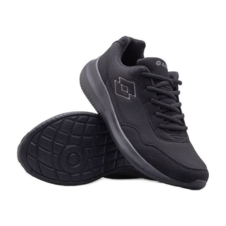 Pantofi sport pentru barbati, LOTTO, BM203564, Negru, Negru