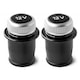 Set 2 prize bricheta, Chucai, compatibile cu Audi Seat Volvo BMW VW Mercedes, 12V, Universal, Negru
