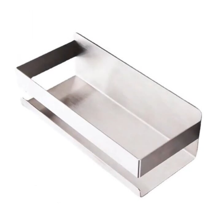 Raft suspendat baie AMRINUGL inox autocolant cu protectie 30x10cm