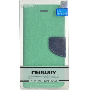 Husa de protectie iPhone 6 PLUS / 6S PLUS, cu inchidere magnetica CROSS din piele eco, Turcoaz Husa de protectie iPhone 6 PLUS / 6S PLUS, cu inchidere magnetica CROSS din piele eco, Turcoaz