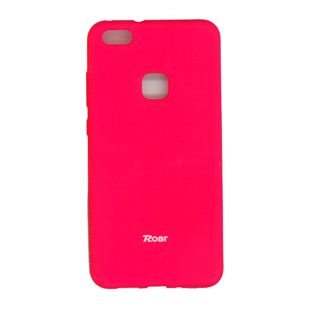 Husa din silicon mat Roar pentru Huawei P10 Lite, rosu