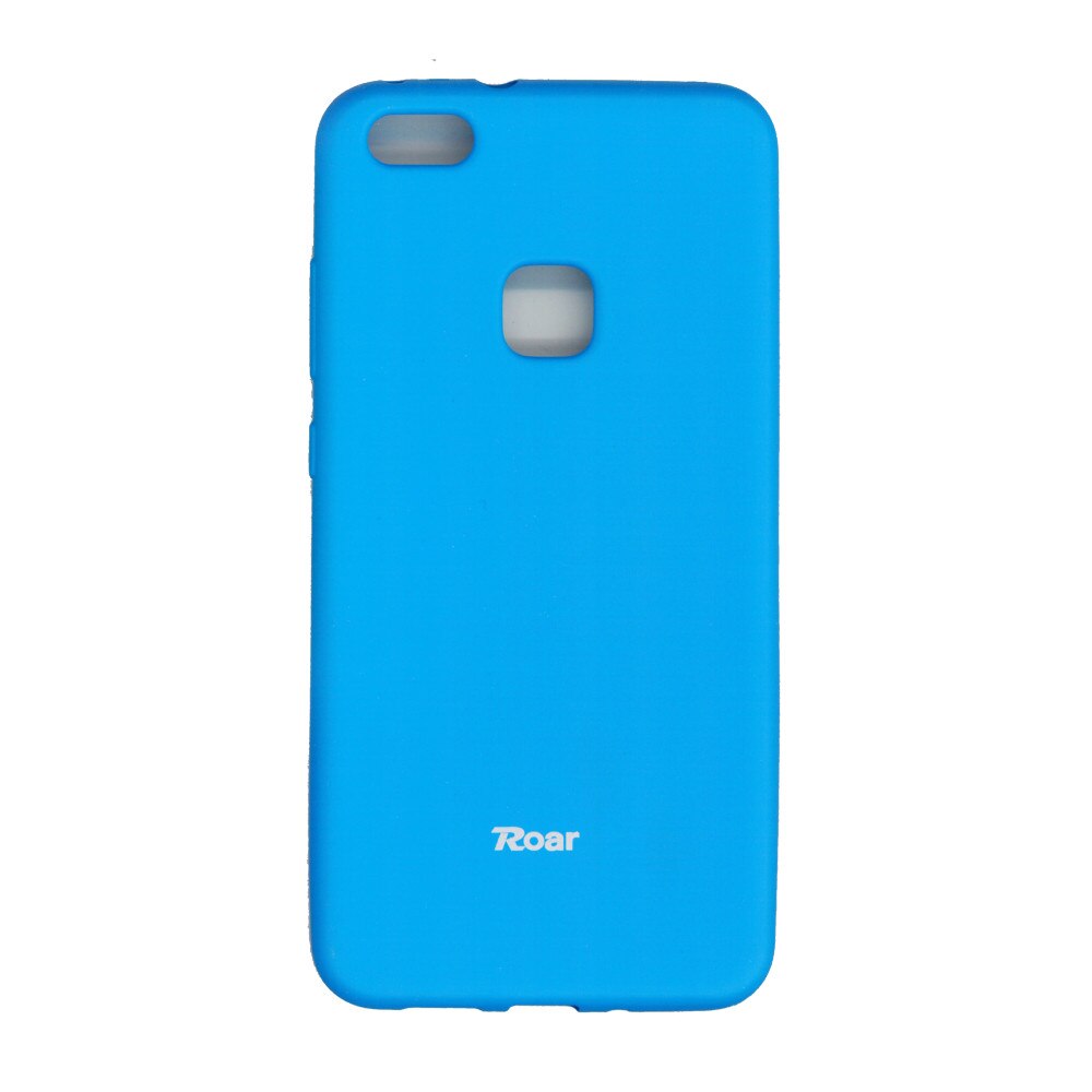 Husa din silicon mat Roar pentru Huawei P10 Lite, bleu