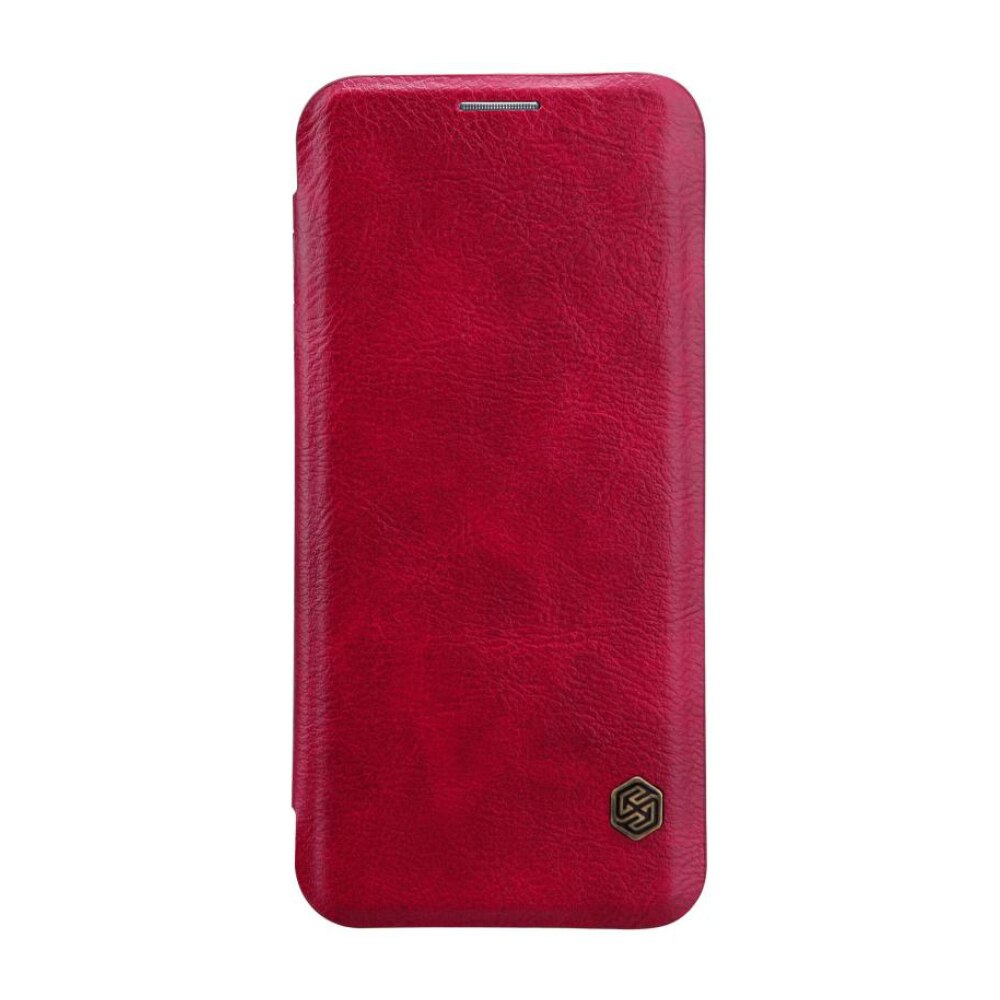Husa Book Nillkin Qin pentru Samsung Galaxy J3 2017, rosu