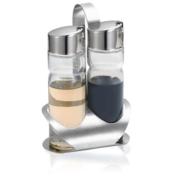 Oliviera ulei masline si otet RAKI LUX LINE 2 piese suport inox N-415 Oliviera ulei masline si otet RAKI LUX LINE 2 piese suport inox N-415