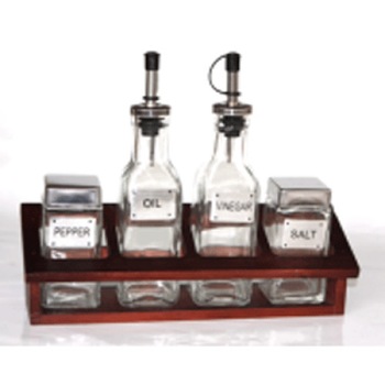 Oliviera 4 piese cu suport lemn MN010629 Oliviera 4 piese cu suport lemn MN010629