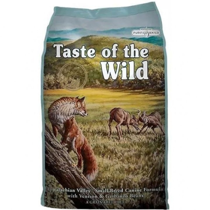 Hrana uscata pentru caini Taste of the Wild, Appalachian Valley, Talie mica, 2kg