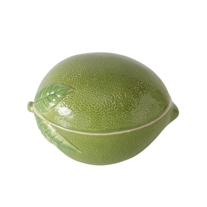 Recipient depozitare ceramic cu capac 17, 5 x 12 cm, forma Lime, Boltze