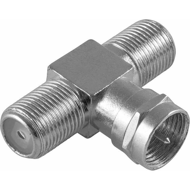 Divizor de semnal TV, Enforose, conectori coaxiali tip F, semnal Hifi, 1x2 dispozitive