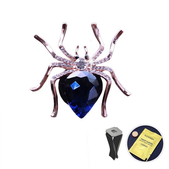 Odorizant auto, Spider Shapes, aliaj, 54x54mm, set 1 buc.